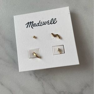 MADEWELL zigzag earring set